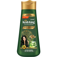 KESH KING Emami Anti Hairfall Shampoo | with Ayurvedic Herbs & Aloe Vera | Provides Healthy Nourished Scalp | for Shiny Smooth Hairs | 11.49 Fl Oz/34