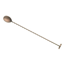 Cuchara de bar Barfly Muddler 11 13/16 30 cm Cobre antiguo
