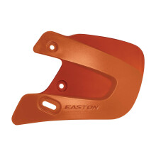 EASTON EXTENDED JAW GUARD, Vänsterhänt Batter, Texas Orange