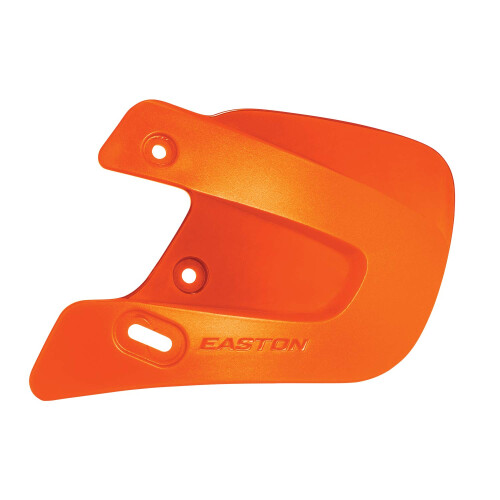 EASTON EXTENDED JAW GUARD, Vänsterhänt Batter, Orange 1