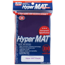 KMC Hyper Matte Purple 100 ks standardní velikost obalů [USA balení]