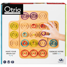 Spin Master Games Otrio Wood Strategy Game Family Board Game Stem Game Interactive Puzzle Game Family Game Night Game i alderen 8