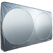 Parasol para parabrisas de coche - Parasol, visera, reflector, visera, parasol delantero, accesorio para coche, ideal para coches, camionetas, fu