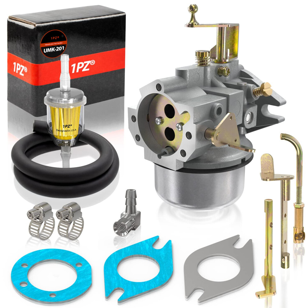 1Pz Umk-201 Carburetor For Kohler K321 And K341 Cast Iron Engine 14Hp 16Hp John Deer Tractor Engine Carb Extra Thick Gasket 4741506619667