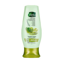 Dabur Vatika Naturals Conditioner Balsamo idratante naturale per capelli da donna con tutti i tipi di capelli - Capelli lunghi ricci secchi o tin
