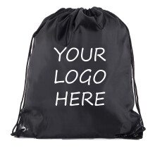 Mato & Hash Custom Printed Drawstring Bags Cinch Sacks Backpack Pull String Bulk Promotional