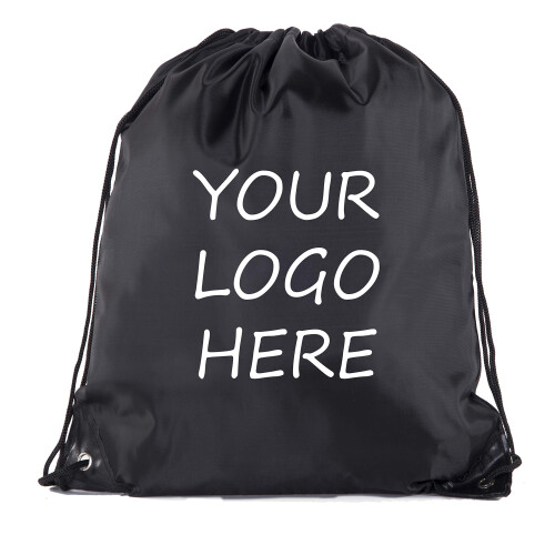 Mato & Hash Custom Printed Drawstring Bags Cinch Sacks Backpack Pull String Bulk Promotional