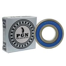 PGN (2er-Pack) 6004-2RS-Lager  geschmiertes, abgedichtetes Chromstahl-Kugellager  20 x 42 x 12 mm groe Lager mit Gummidichtung und Untersttzung f