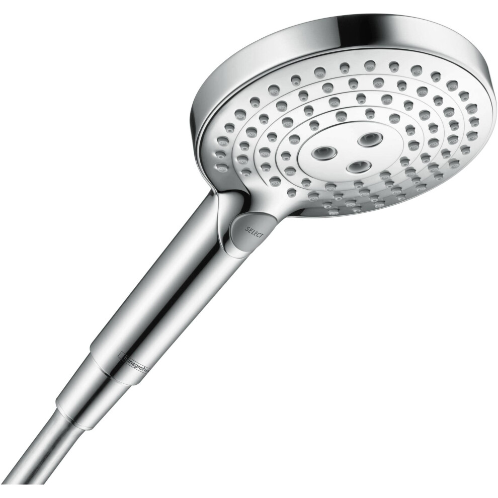 hansgrohe Raindance Select S Hand Shower 120 3 Sprays  PowderRain  Chrome  26014000