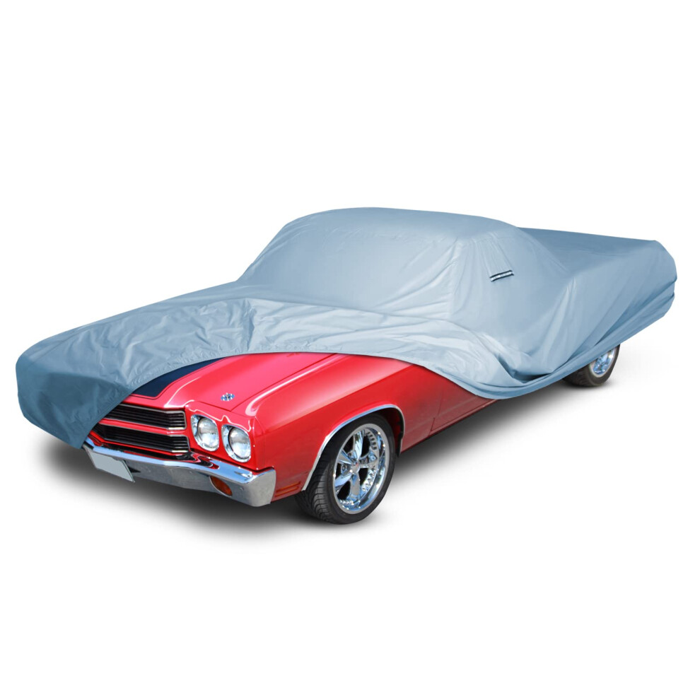 Icarcover Copertura Per Auto Di Alta Qualità Per Chevy El Camino 1968-1972, Impermeabile, Per Tutte Le Stagioni, Pioggia, Neve, Raggi Uv, Sole, Grandine, Copertura Per Auto, Per Interni Ed Esterni-image