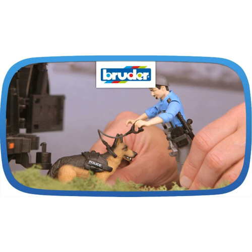 Bruder Bruder 62150 bworld Polizist mit Hund 2