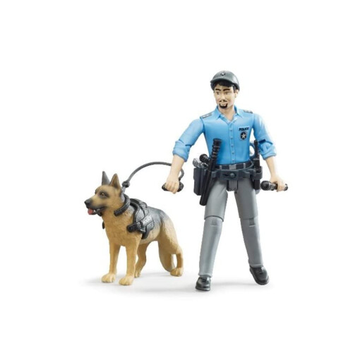 Bruder Bruder 62150 bworld Polizist mit Hund 1
