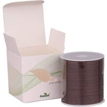 PMLAND 1 X Rulle med 100 Yards Lift Shade ledning 09 mm - chokolade M?rkebrun