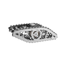 Modelo Kit de tanque steampunk Dieselpunk Modelo 3D Modelo Kit Marvel Tank 2 Tanque de enrolamento em movimento Modelo 3D Puzzle para adultos MOD