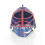 HomeRoots Decor Capacete de beisebol de 9 polegadas x 13 polegadas x 8 polegadas 1