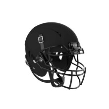 Casco de f?tbol americano juvenil Schutt Sports Vengeance A11 (m?scara no incluida), negro mate, grande
