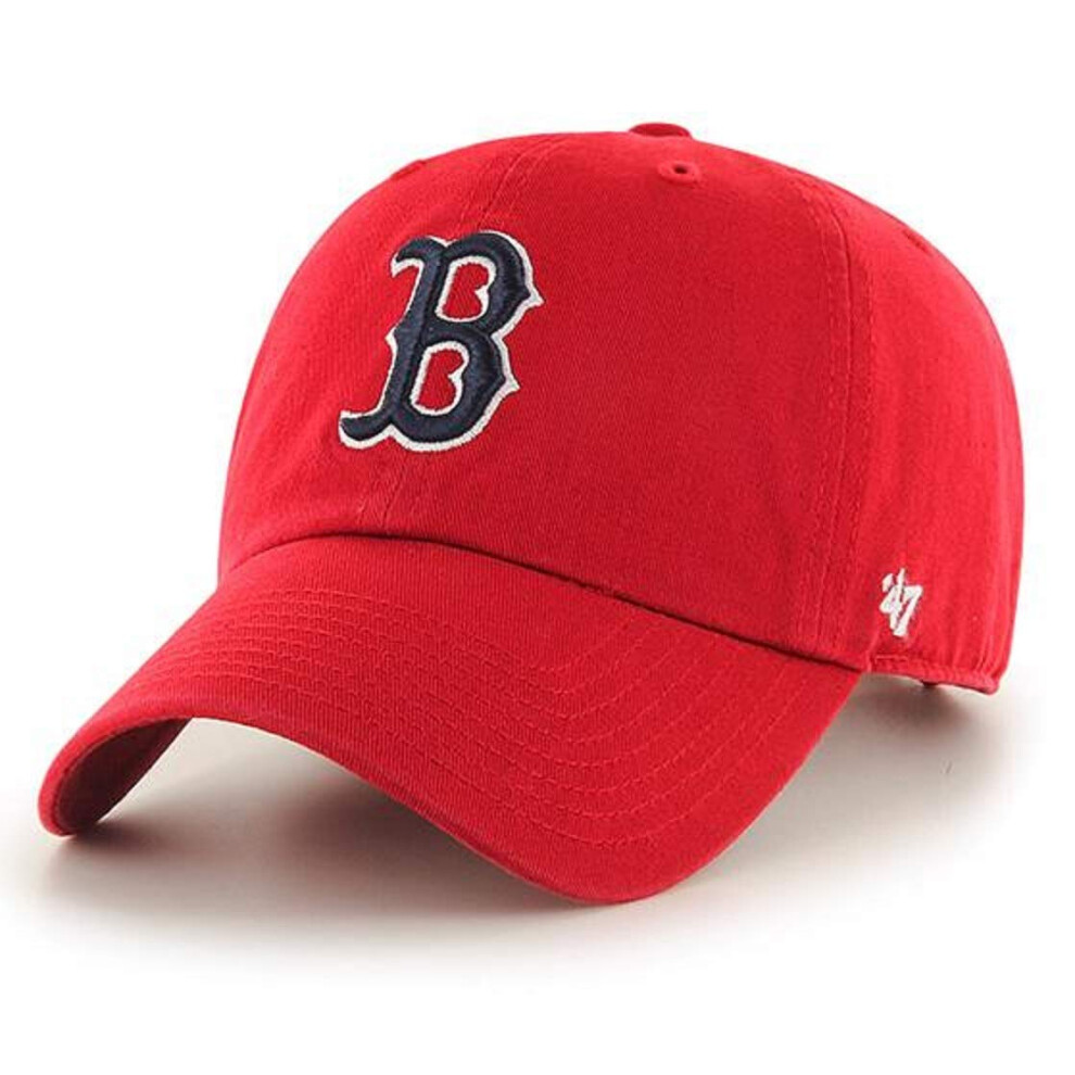 Gorra Ajustable Alternativa De Limpieza Mlb 47 Para Adultos De Los Boston Red Sox-image