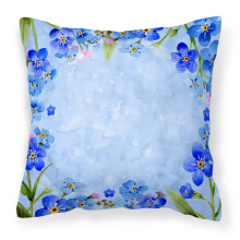 Caroline's Treasures CK1703PW1818 Kvety Myosotis L tkov dekorat vny vank na terasu, n bytok, vank e, viacfarebn
