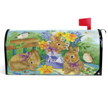 Wamika Summer Beach Starfishs Mailbox tcker magnetisk standardstorlek 18 """" x 21 """" Seasskells Ocean Sea Mailbox Cover Bailbox Wraps Post Letter