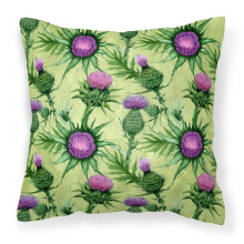 Caroline's Treasures CK1699PW1818 Dekorat vny vank Thistle na terasu, n bytok, vank e, viacfarebn