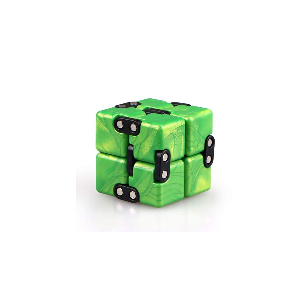 Qiyi Little Golden Elephant, Verbessertes Infinity Cube-Zappelspielzeug, Cooles Mini-Gadget, Am Besten Zum Stress- Und Angstabbau Und Zum Zeitvertreib-image