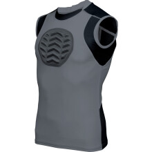 Exxact Sports Jugend-Baseball-Brustschutz, gepolsterter Brustbein-Brustschutz, Softball-Brustschutz, Mdchen-Jugend (Grau YL)