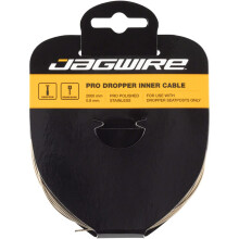 Jagwire Dropper Inner Cable-Pro Polised Rustess-0,8 x 2000 mm Voksen Unisex Saddle Black One St?rrelse