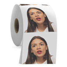 Gagster AOC Poltica Poltica - Regalos novedosos Regalo de 3 capas de bao con 200 hojas por rollo Regalos de demcrata republicanos divertidos Perf