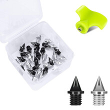 1/4 tum kolstlspr spikar 32 stycken lttare vikt spikar sprskor varje nagel vger endast 0,47 gram som anvnds fr ban- och fltsprint eller l