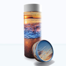 Urnas de Dispersão Hawaiian Sunset para Cinzas de Adultos - Biodegradáveis e Ecológicas