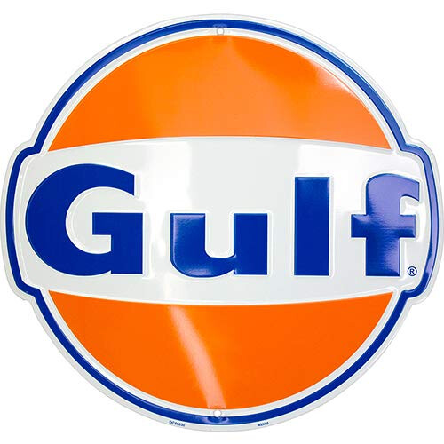 Hangtime Gulf 24 tommer garageskilt