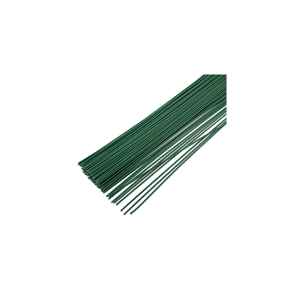 200 Pcs 16 Inch 22 Gauge Dark Green Floral Stem Wire Flower Making Accessory Perfect For Diy Bouquet Stem Wrapping And Crafts 710654145391