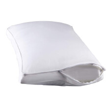 STONECREST Gusseted Pillow Protector - 1 PC Zipper Premium Gusset Pillow Encasement Covers300tc Sateen-Gusset Queen