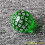 Bescon Translucent Green Polyhedral Terning 100 sider D100 terninger 100 sidet terning Transparent D100 spilterninger 4