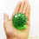 Bescon Translucent Green Polyhedral Terning 100 sider D100 terninger 100 sidet terning Transparent D100 spilterninger 5