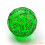 Bescon Translucent Green Polyhedral Terning 100 sider D100 terninger 100 sidet terning Transparent D100 spilterninger 2