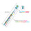 TINYMILLS 24 crayones apilables de superh   roe arco   ris con estampador 2