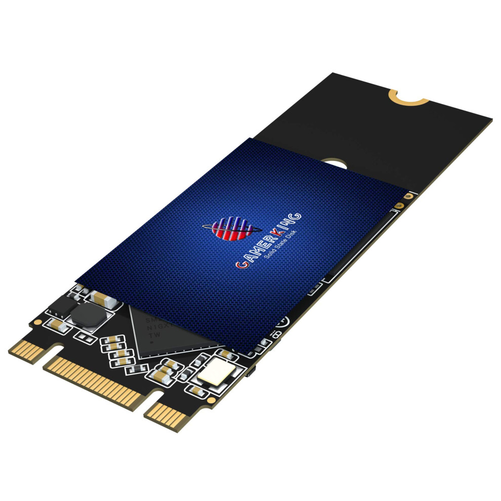 Gamerking Ngff - Disco Rigido Interno Ssd M.2 2260 Da 1 Tb, Ad Alte Prestazioni, Per Laptop Desktop Sata Iii 6Gb/S M2 Ssd (1TB, M.2 2260)-image