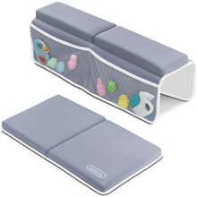 beiens Badewannen-Knieschoner und Ellenbogenauflagen-Set 3,8 cm bequeme Baby-Badewannen-Knieschoner, dicke, schnell trocknende Knieschoner-Unterst