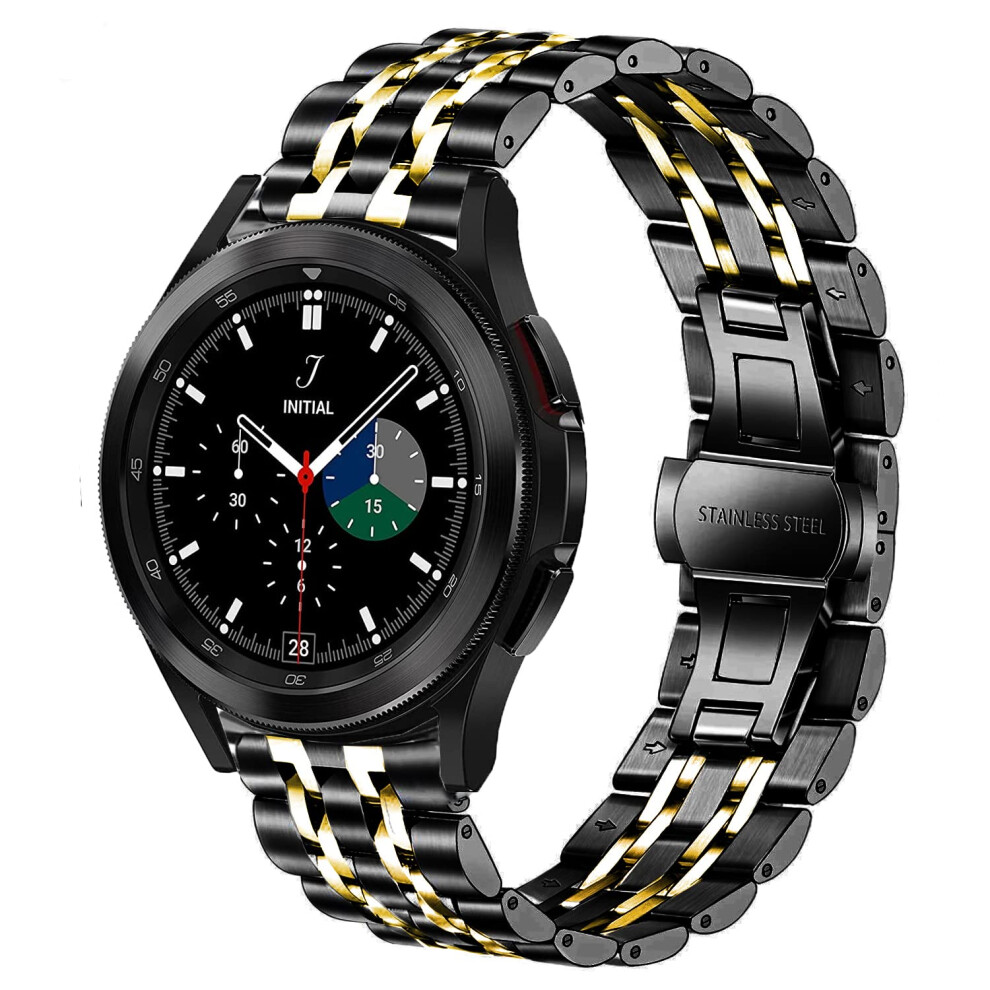 Dealele Bands Compatible With Galaxy Watch 5/5 Pro/Galaxy Watch 4/4 Classic/Galaxy 3 41Mm / Galaxy Watch 42Mm 20Mm Solid Stainless Steel Metal Replac 8424510360102