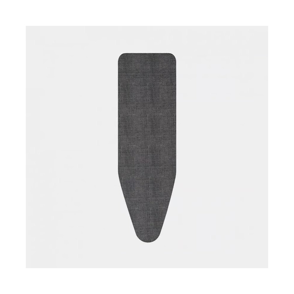 Brabantia Comfort (B) Ironing Board Cover | Denim-Blk | Complete Set | 100% Cotton Ironing Board Cover (Size B), Complete Set of Cover & Underlay, Perfect Match Replacement All-In-One Set - Image 3