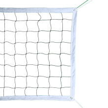 Professionel volleyballnet udend?rs med fly st?lkabel tung volleyball net til baghave 32x3ft b?rbart volleyballnet til poolskoleyard strand badmi