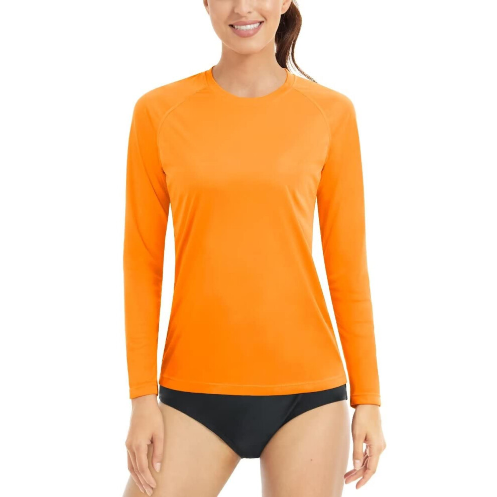 T-shirt de soleil Boladeci pour femme, protection UV UPF 50, manches longues, rashguard, s   chage rapide, respirant, cool, sport, gym, plage, nata