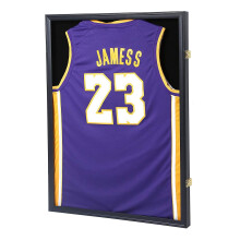 Jersey Display Frame Case Stor lsbar Shadow Box Sports Jersey Frame med 98% UV -skydd Akryl och 2 hngare fr baseball basketboll fotboll fotbol