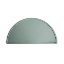 mushie Silikon-Tischset fr Kinder | BPA-freies, rutschfestes Design (Cambridge Blue)