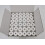 DOUBLELIN Bobines Prémontées, Plastique, Taille L (SA155, 9.4), Blanc, 144pcs, Polyester 60S/2 1