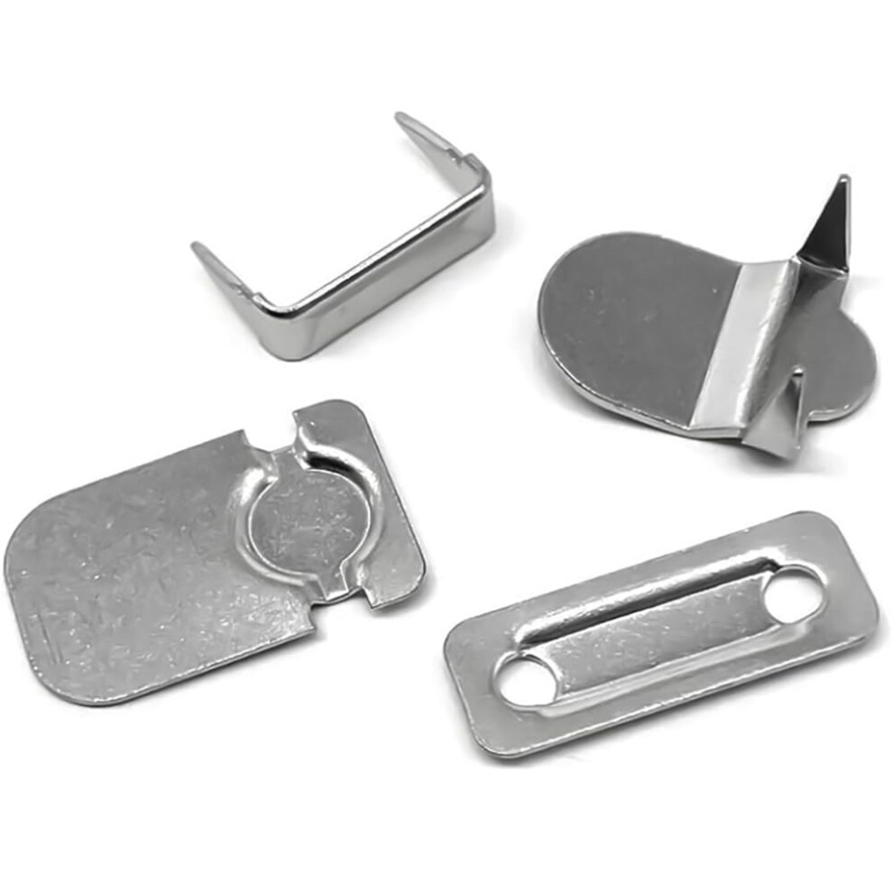 Haken Und ?Sen Aus Metall, Haken- Und Stangenverschluss, Ohne N?Hen, Nickelhaken, Strapazierf?Hig, F?R Kleidungsrockverschl?Sse, Ohne N?Hhaken F?-image