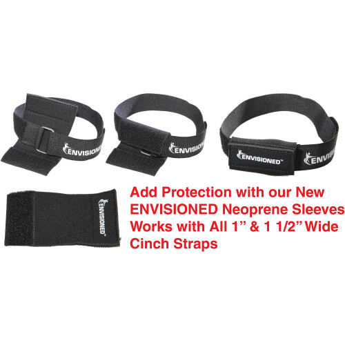 Premium Cinch Straps με Μεταλλικό Στεφάνι από Ανοξείδωτο Χάλυβα, Επαναχρησιμοποιήσιμα 6 Pack 2