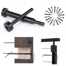 [Patent] Muzata 20 Paar schwarzes unsichtbares Kabelgel   nder-Set, 1/8 Zoll Pressspanner und Terminal, versteckt, Edelstahl T316, f   r 2 x 2 Zoll u