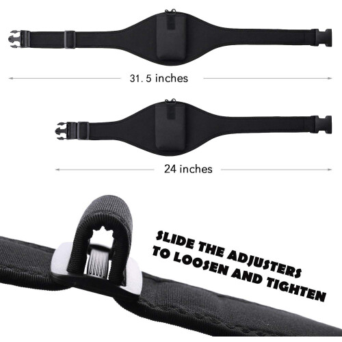 IRASPIN 2 Pack Microfoonriem - Innovatieve Rubberband Lock voor Instructeurs 1
